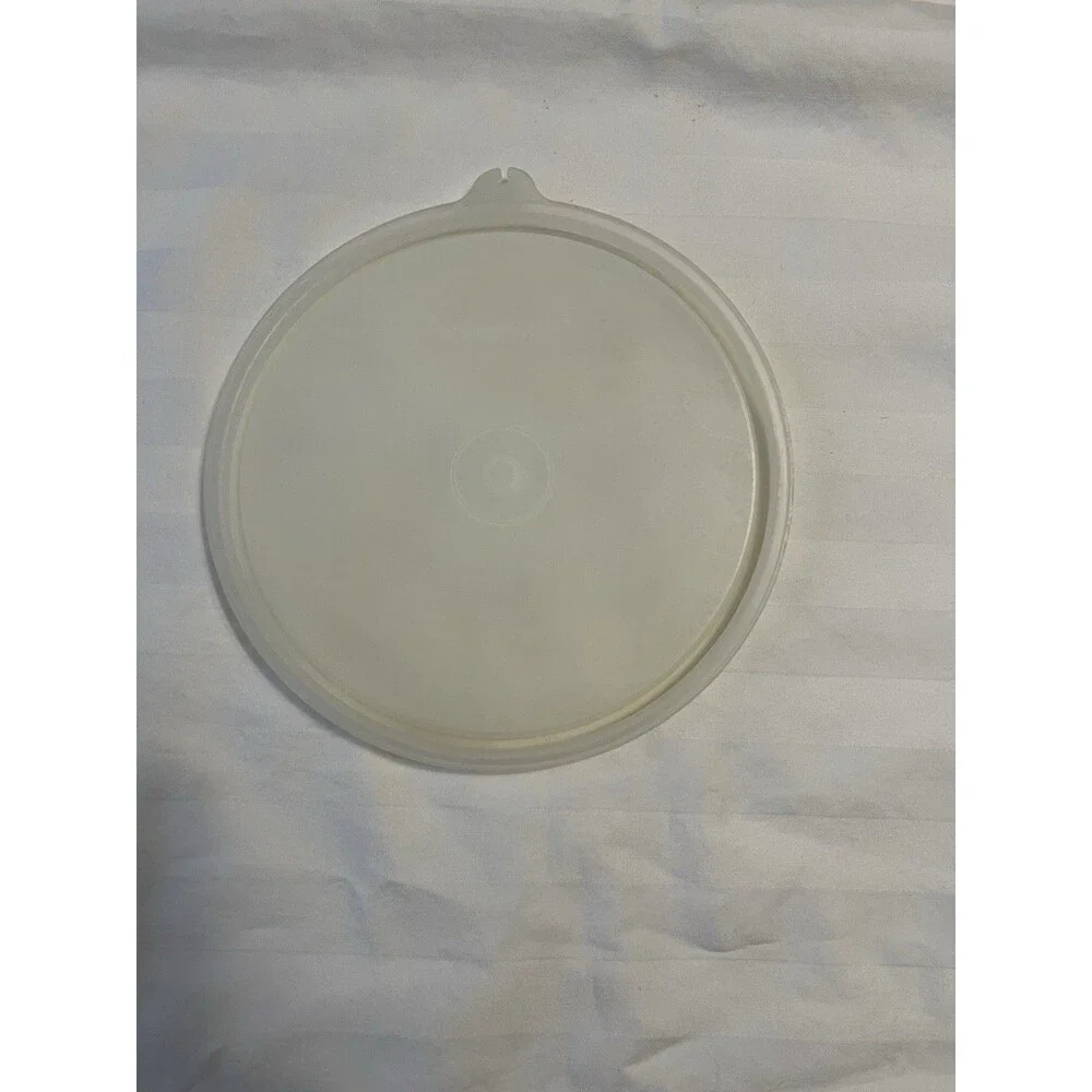 Tupperware Vintage OEM Replacement Lid Seal 227-80 Tab C Clear Round USA Made